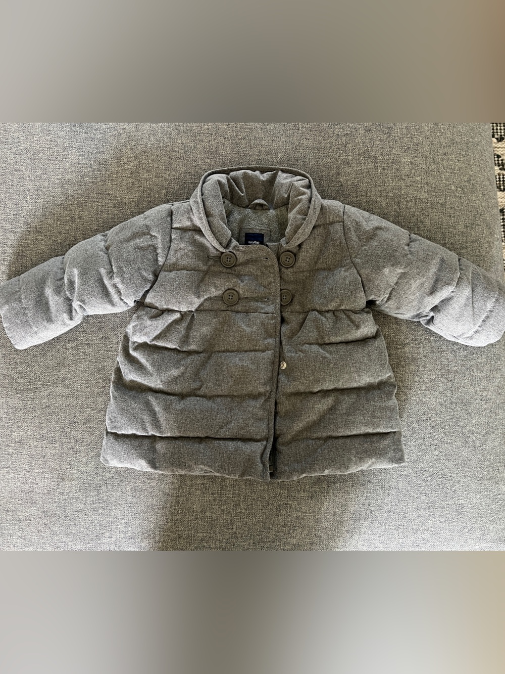 Babygap Gap Kids Grey Puffer Coat 12-18 months